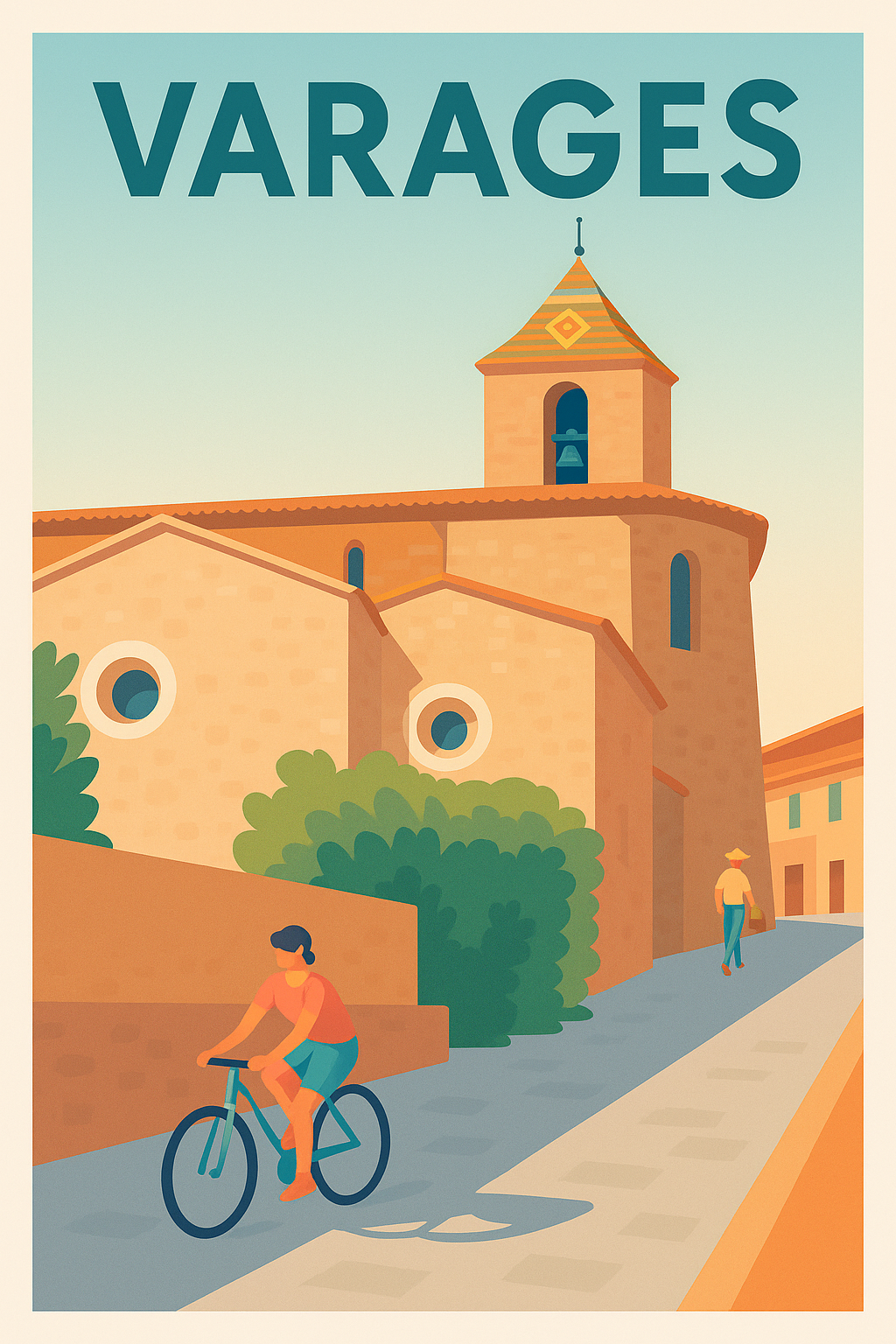 Affiche de Varages - Charme et tranquillité provençale