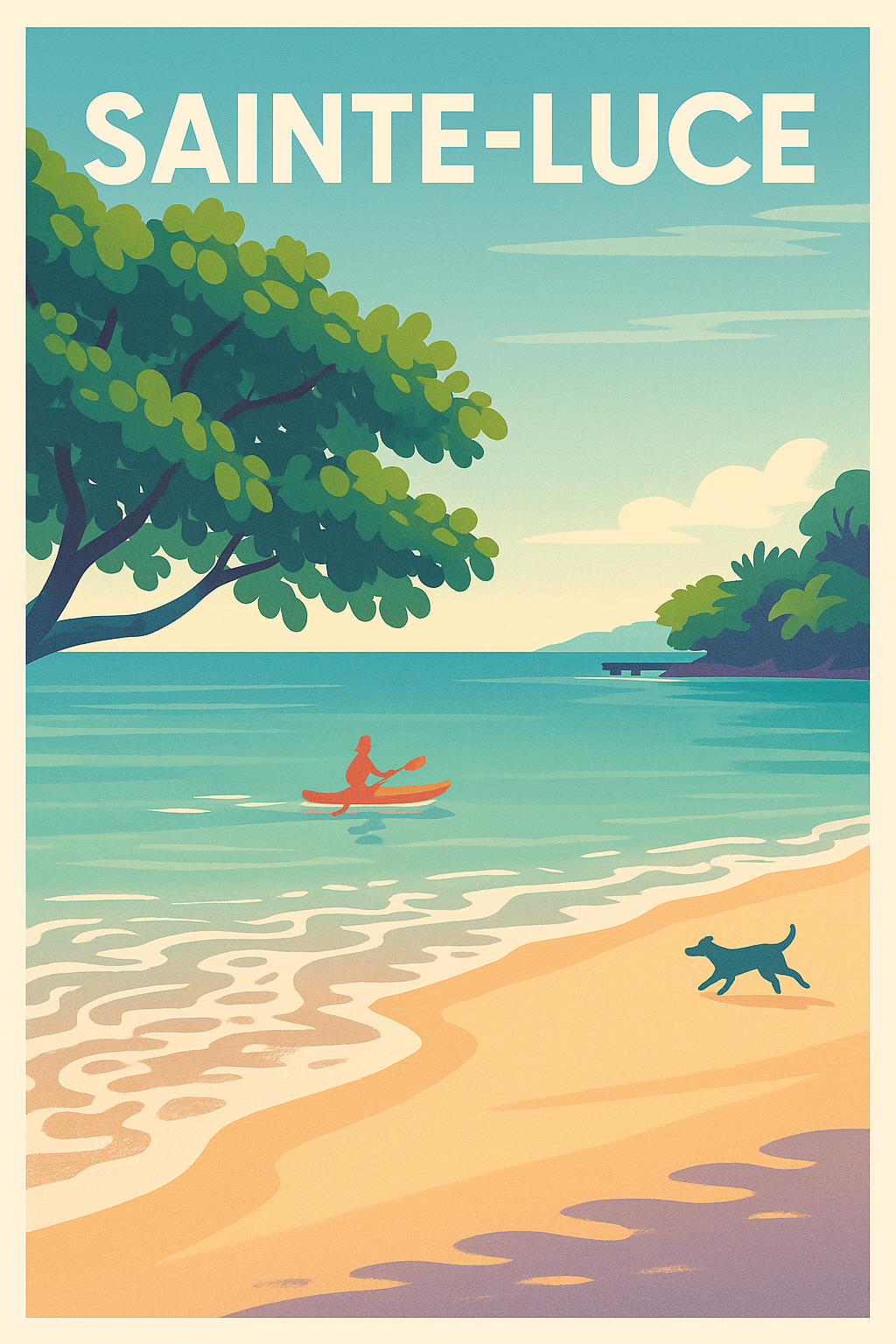 Affiche de Sainte-Luce - Évasion et sérénité au bord de l'eau