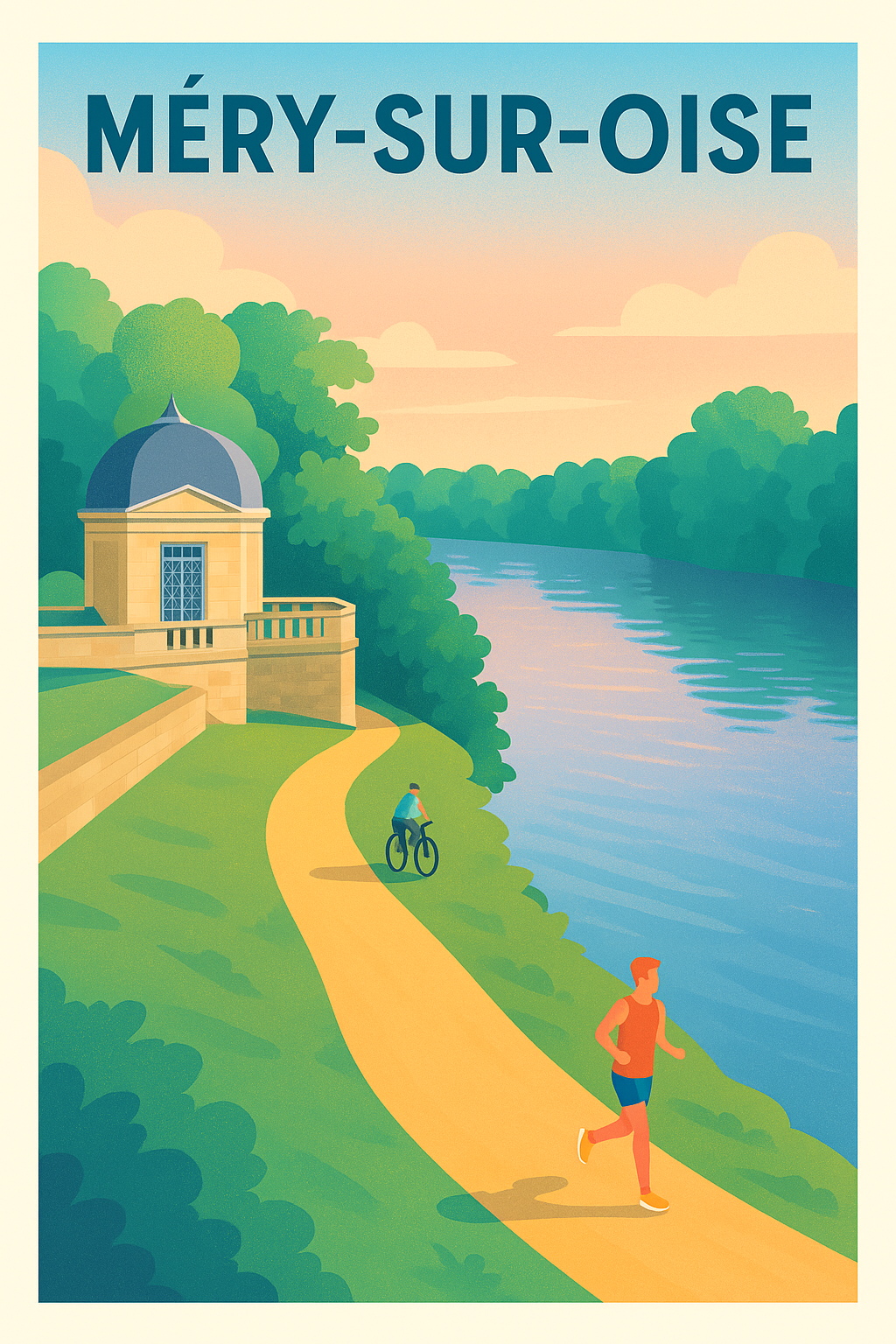 Affiche de Méry-sur-Oise - Balade nature au bord de l'eau