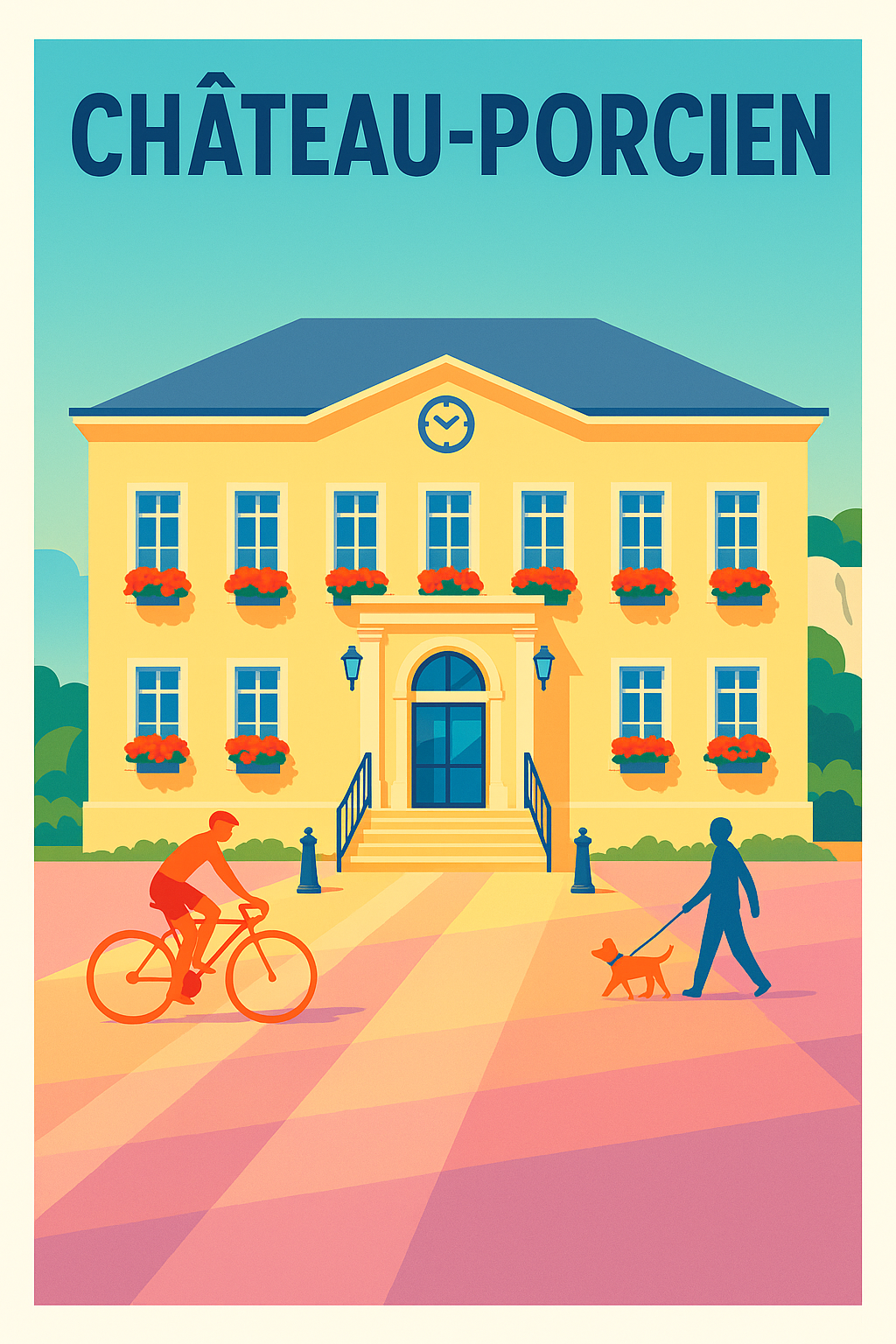 Affiche de Château-Porcien - Charme et douceur de vie locale