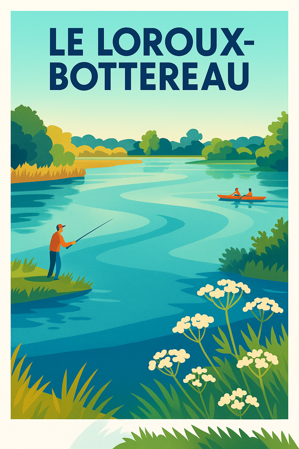 Affiche de Le Loroux-Bottereau - Harmonie paisible au fil de l'eau