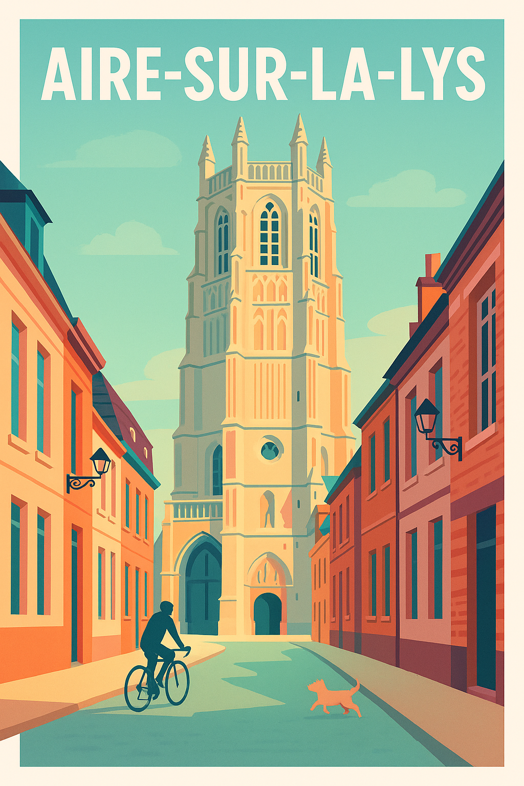 Affiche de Aire-sur-la-Lys - Charme et Sérénité au Cœur de la Ville