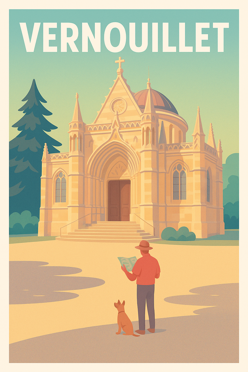 Affiche de Vernouillet - Voyage au cœur du patrimoine