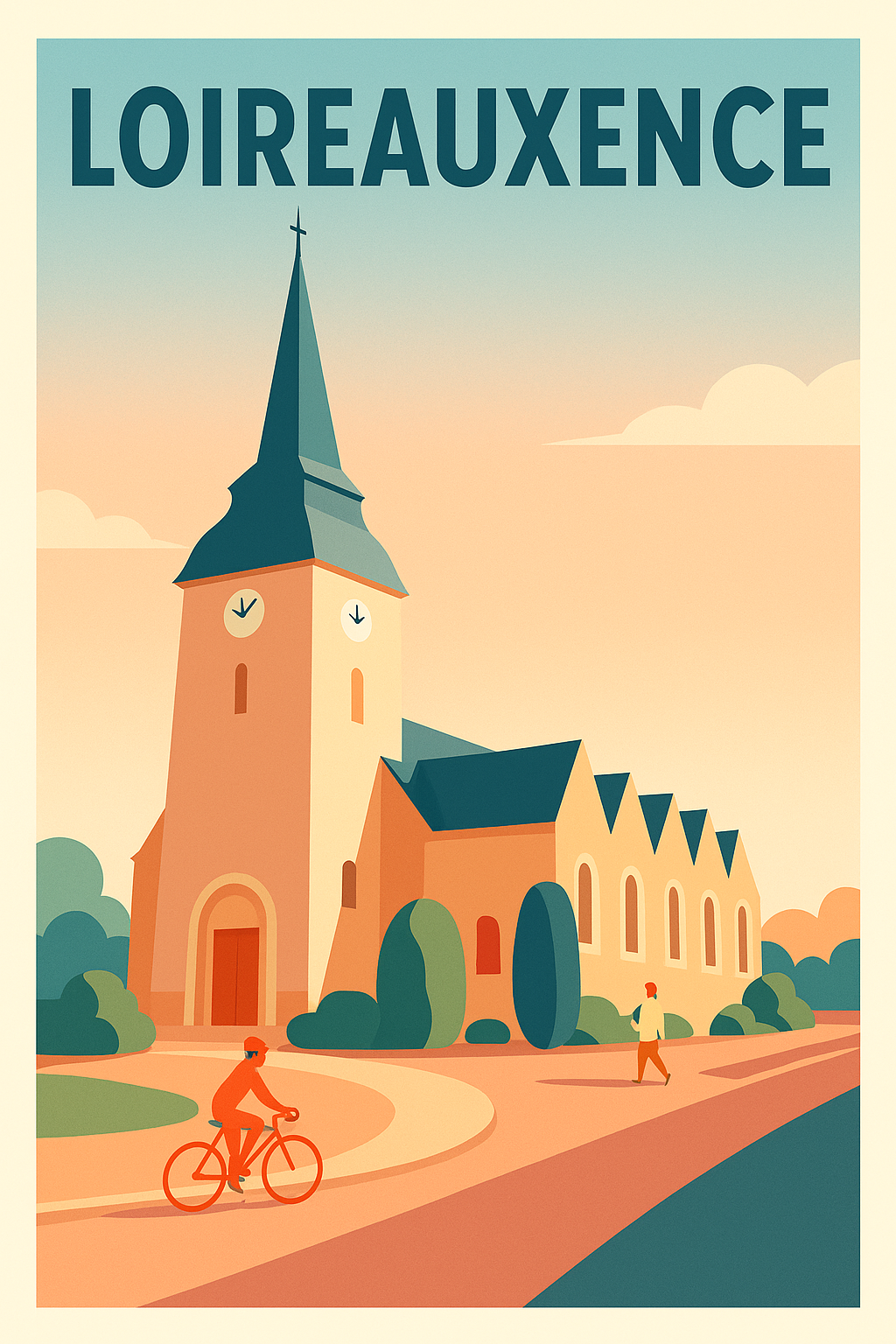 Affiche de Loireauxence - Charme et sérénité au cœur de la ville