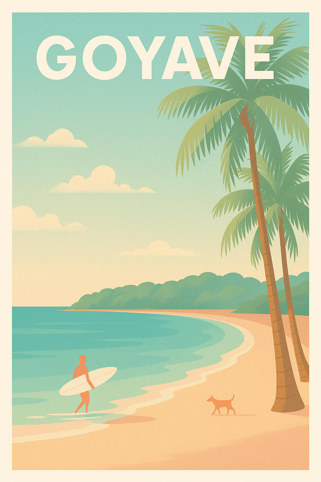 Affiche de Goyave - Évasion et douceur caraïbes