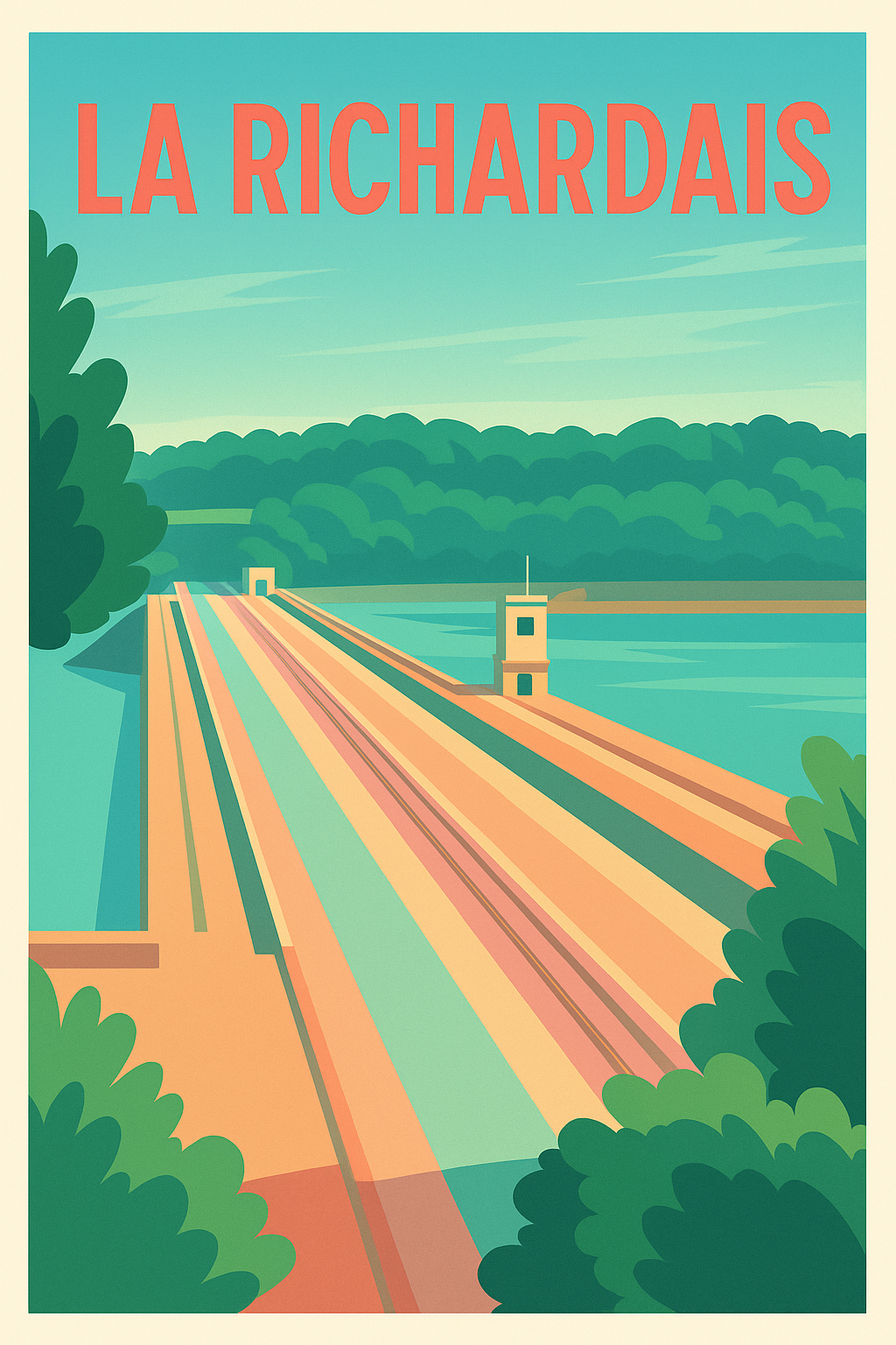 Affiche de La Richardais - Harmonie et sérénité au bord de l'eau