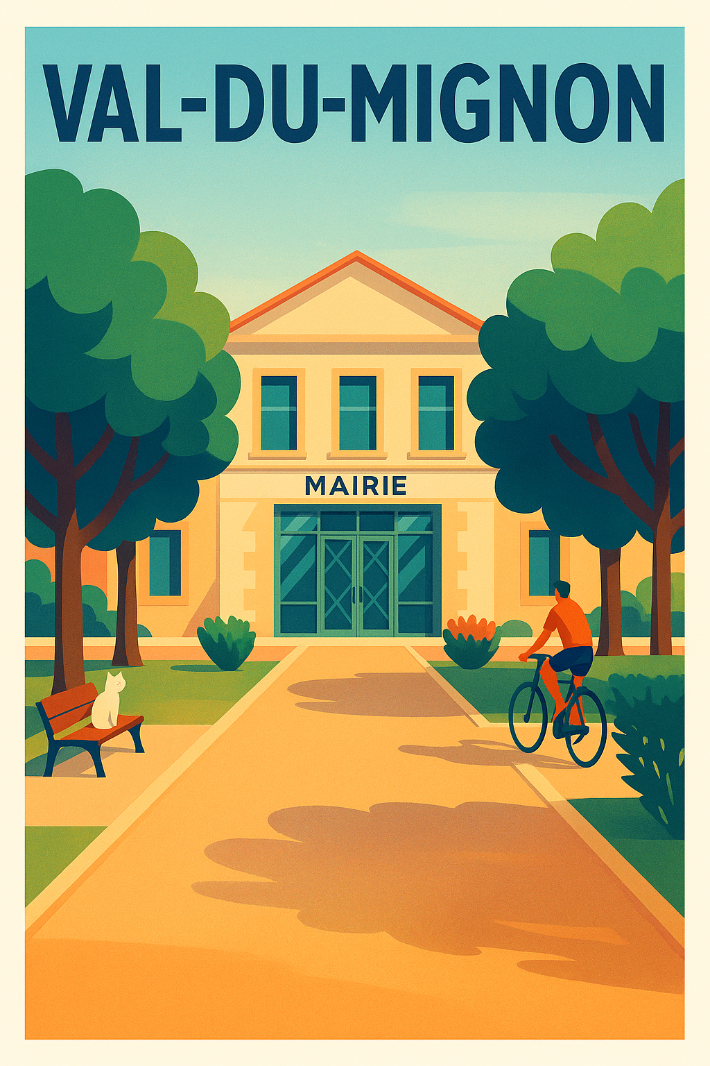 Affiche de Val-du-Mignon - Charme et quiétude au cœur de la mairie