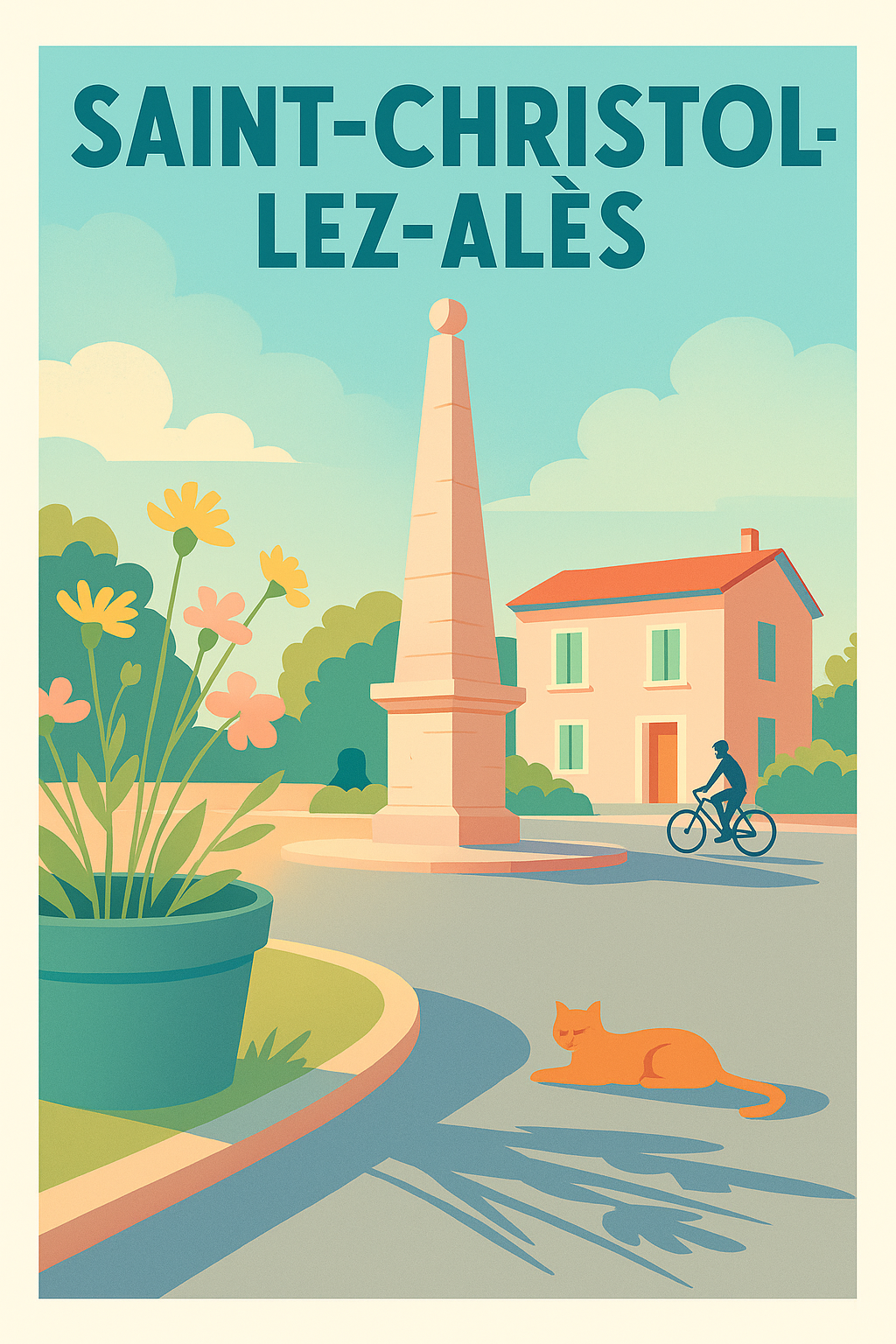 Affiche de Saint-Christol-lez-Alès - Charme et Sérénité au Cœur du Village