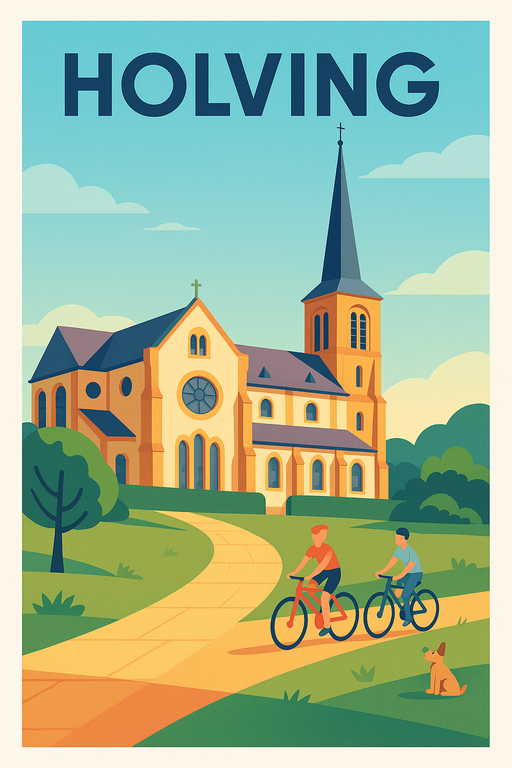 Affiche de Holving - L'authenticité paisible au cœur de la nature