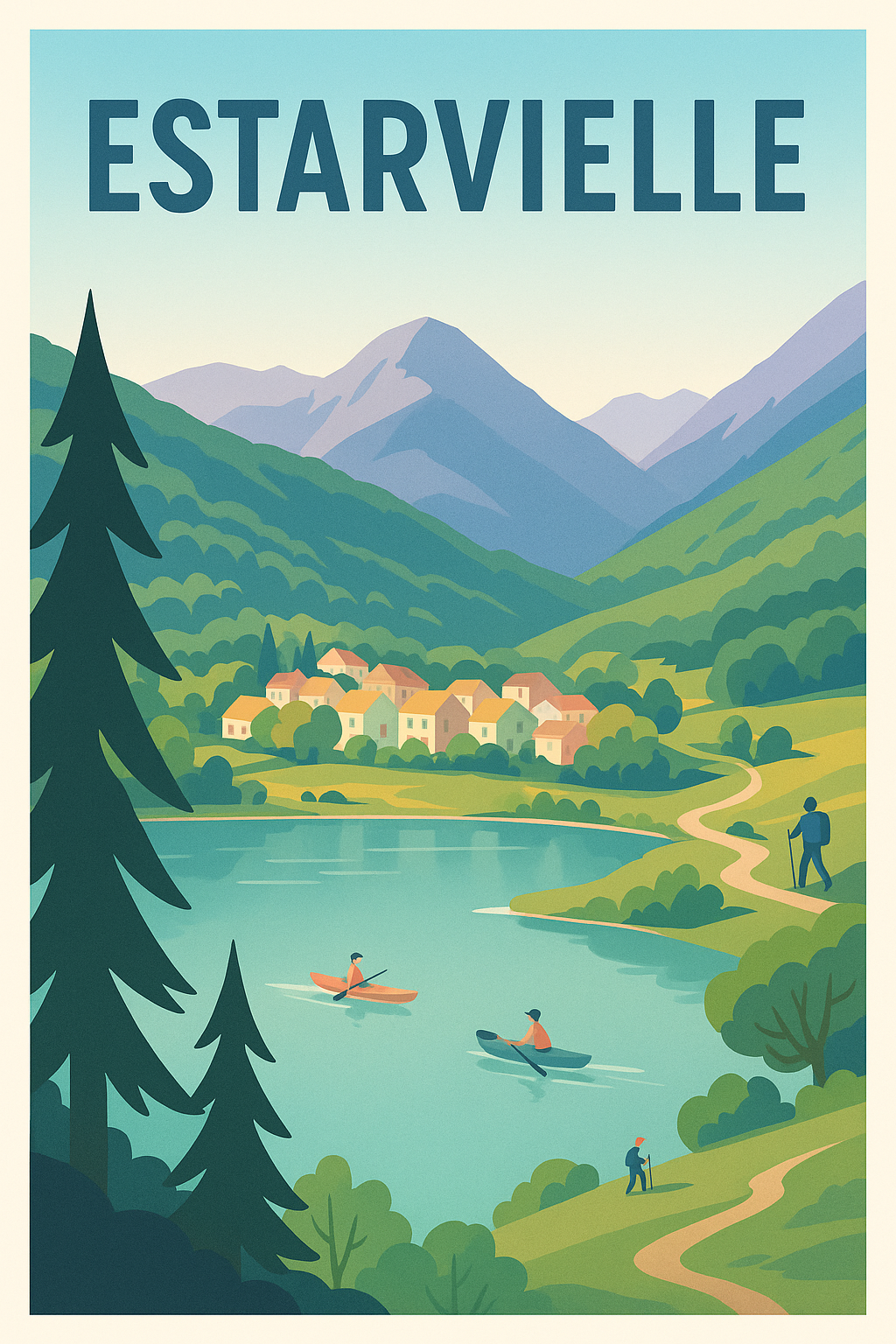 Affiche de Estarvielle - Évasion nature au cœur des Pyrénées
