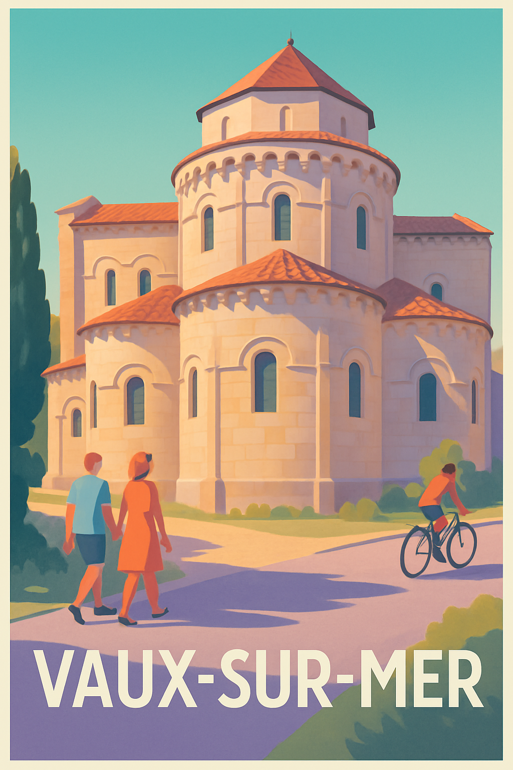 Affiche de Vaux-sur-Mer - Charme et Sérénité en Bord de Mer