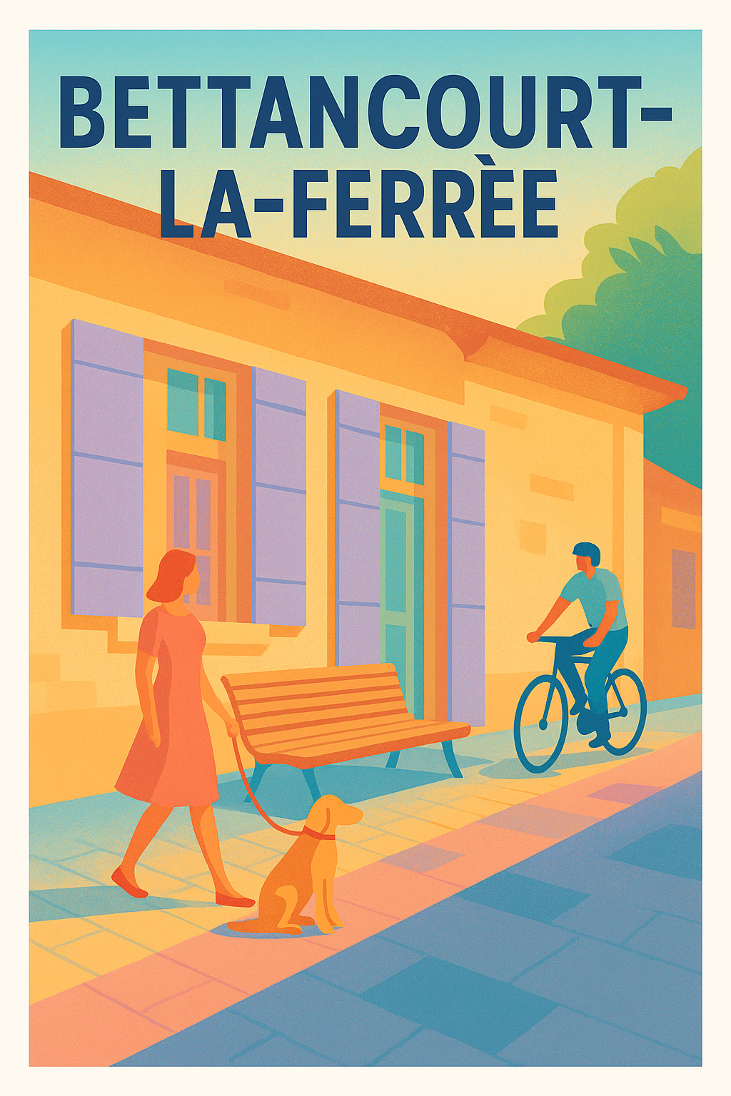 Affiche de Bettancourt-la-Ferrée - Charme paisible au cœur de la ville