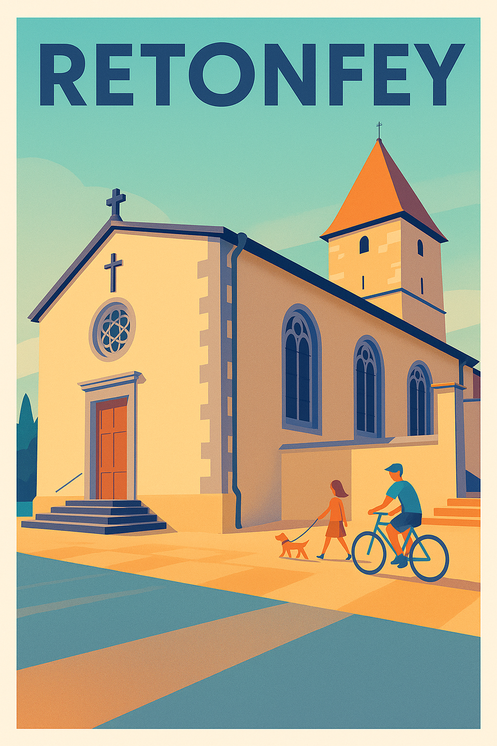 Affiche de Retonfey - Tranquillité et charme au cœur du village