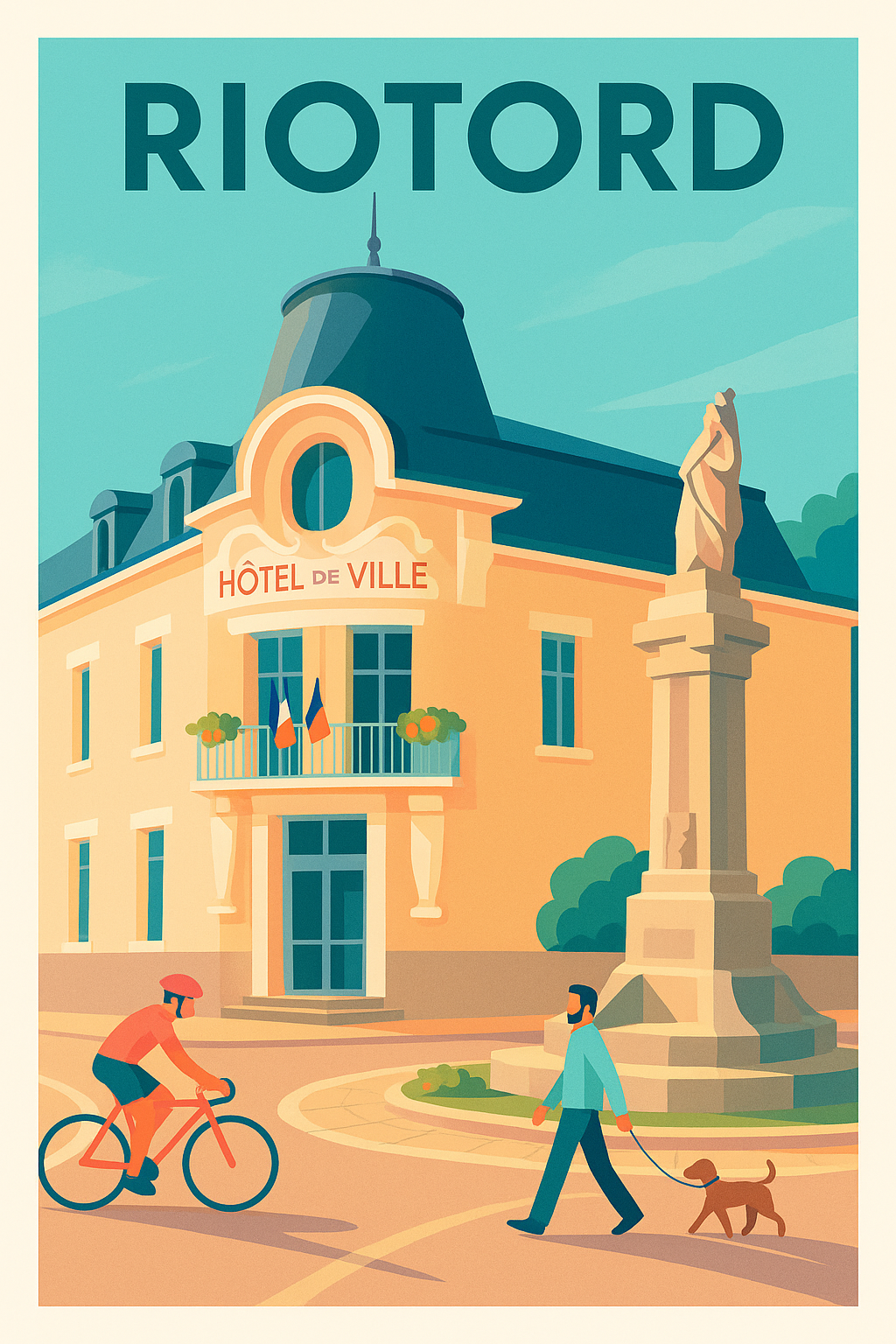 Affiche de Riotord - Charme et Sérénité au cœur de la ville