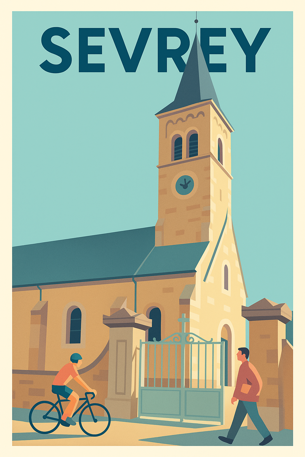 Affiche de Sevrey - Charme tranquille au cœur du village