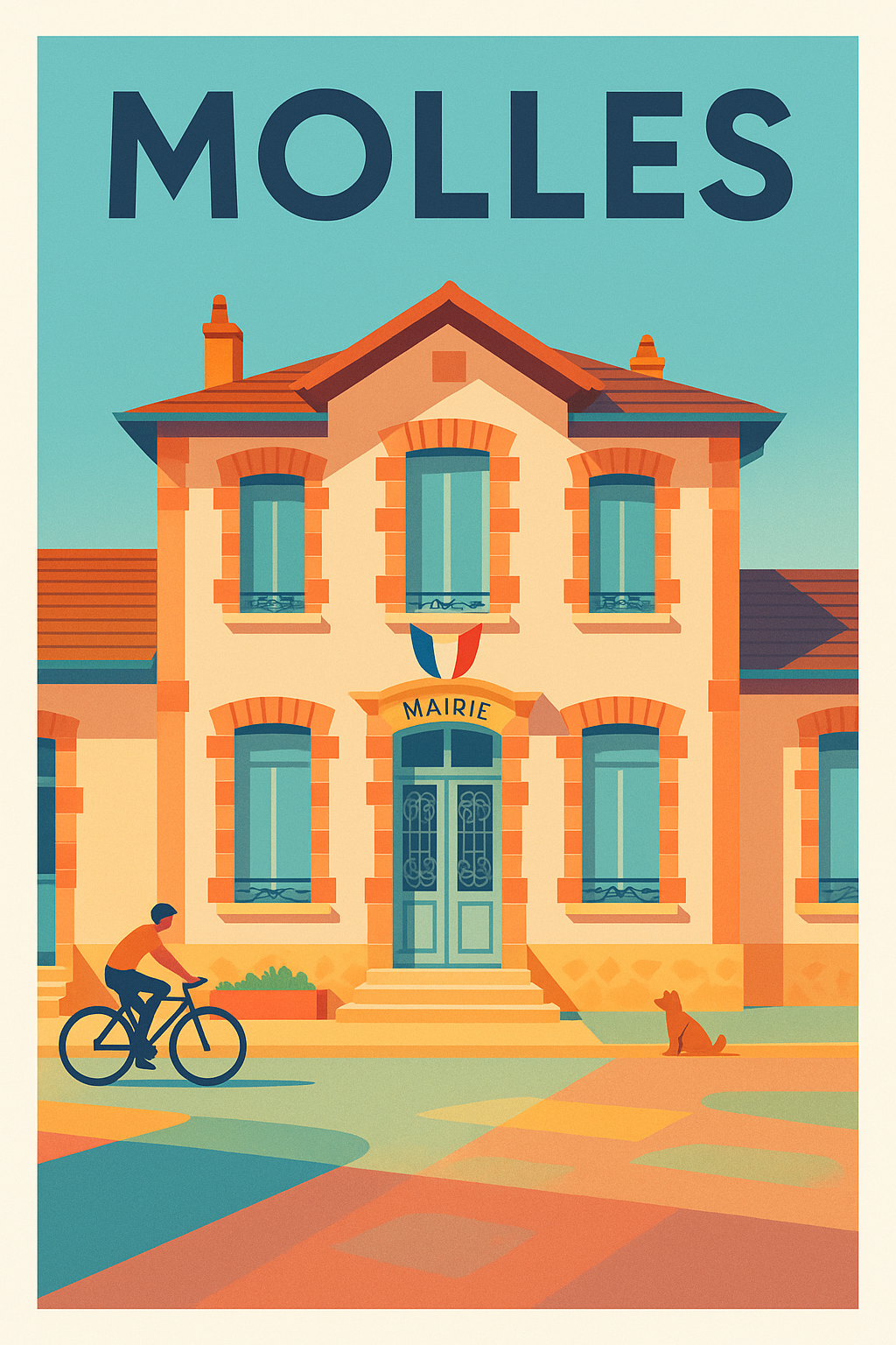 Affiche de Molles - Charme et tranquillité à la mairie