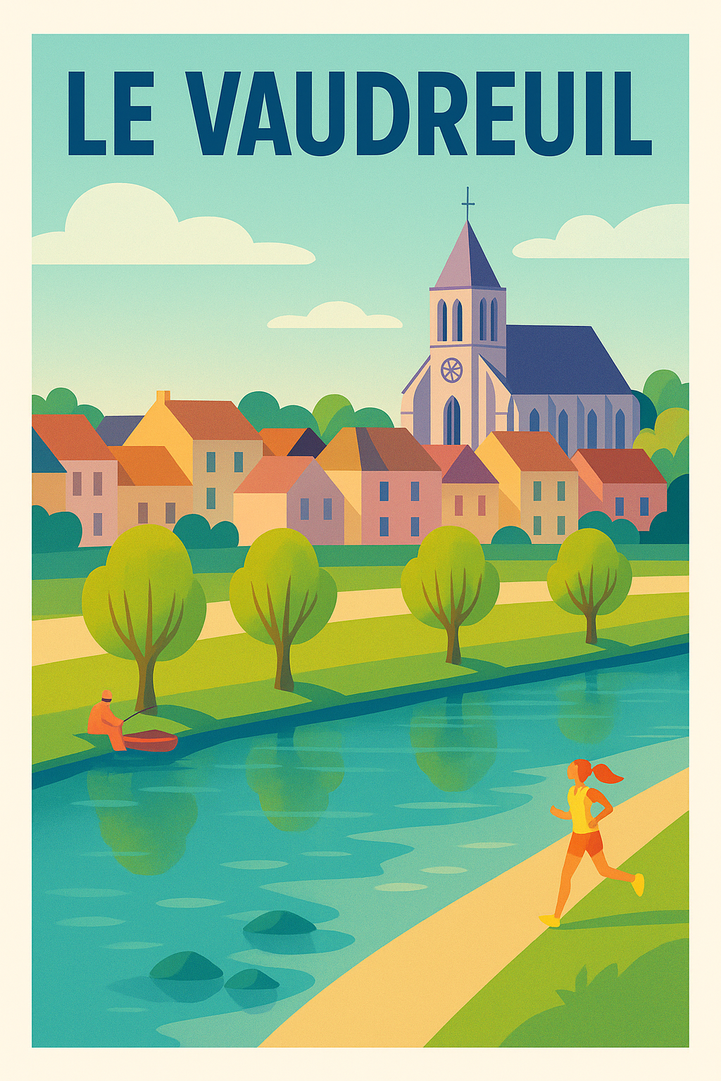 Affiche de Le Vaudreuil - Havre de paix au bord de l'eau