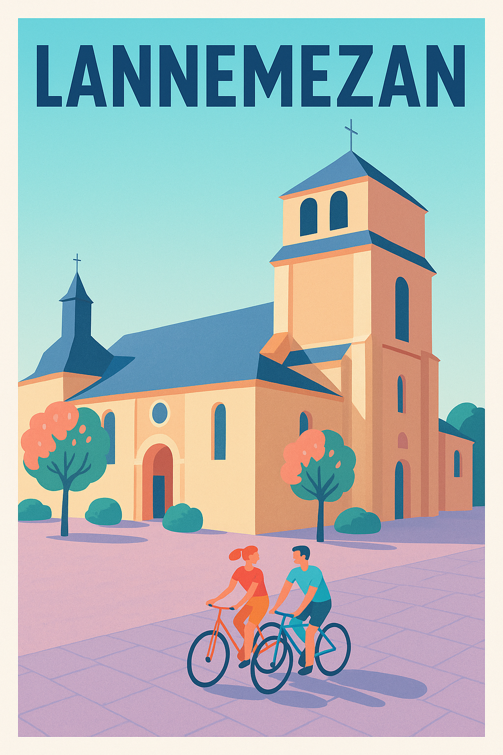Affiche de Lannemezan - Charme et douceur au cœur des Pyrénées
