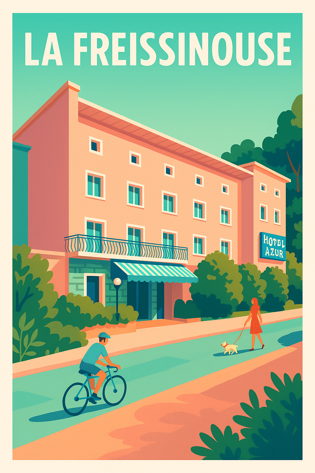 Affiche de La Freissinouse - L'élégance d'un séjour au calme