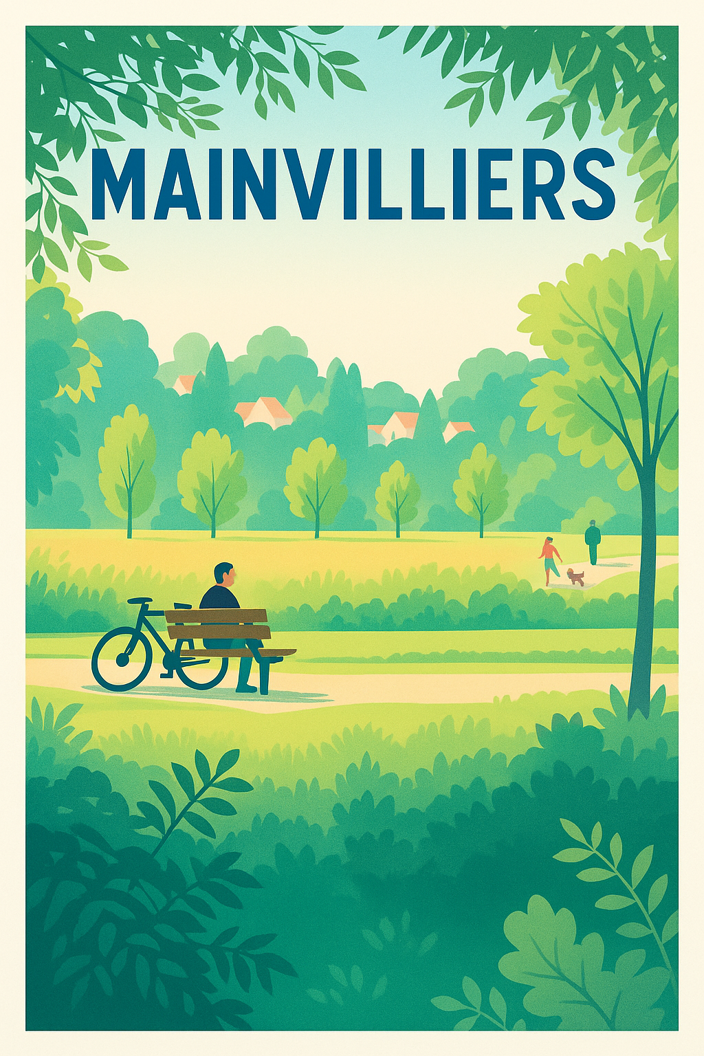 Affiche de Mainvilliers - Évasion et calme au cœur de la nature
