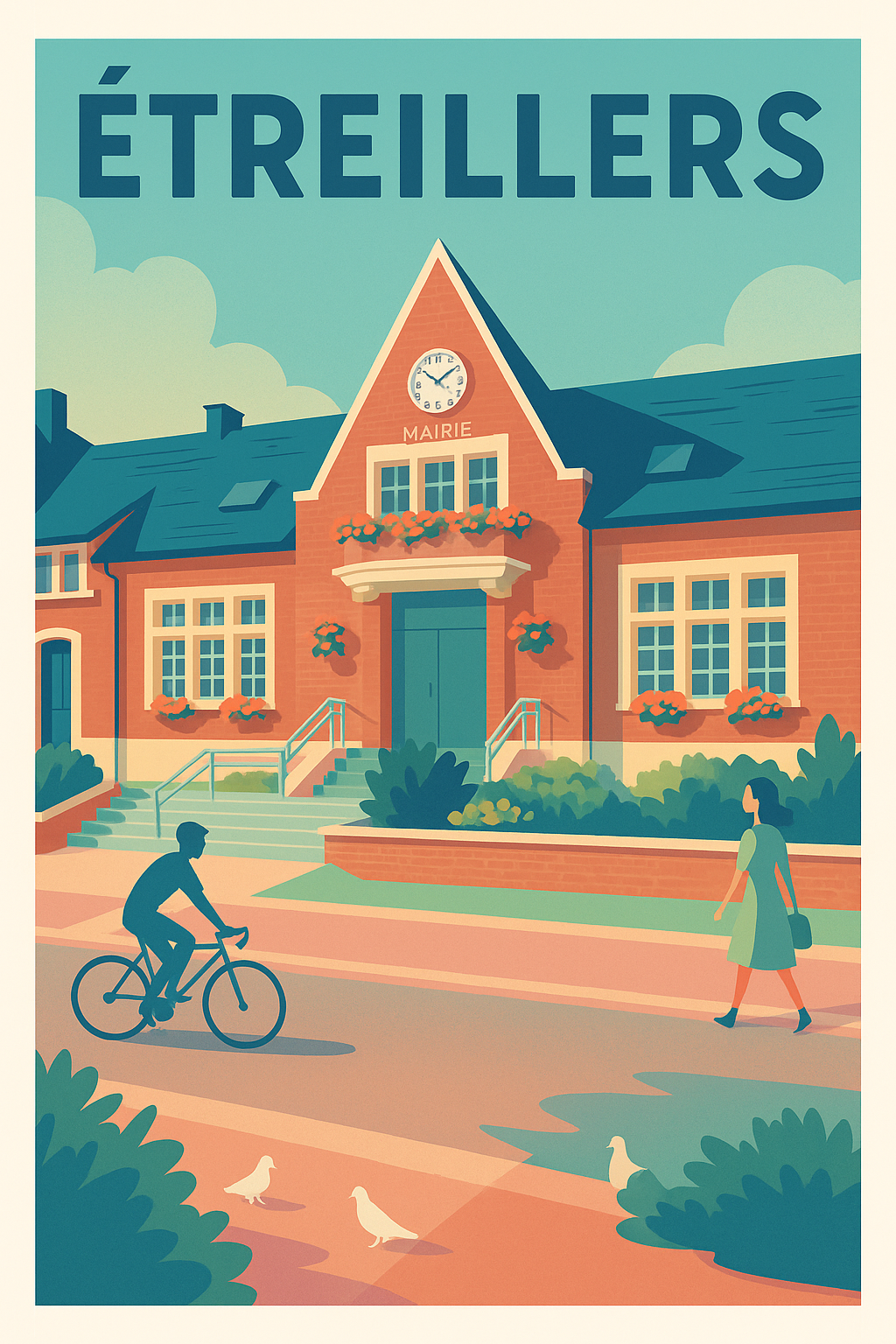 Affiche de Étreillers - Charme et sérénité au cœur du village