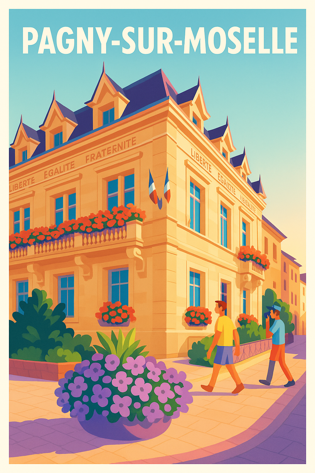 Affiche de Pagny-sur-Moselle - Charme et histoire au cœur de la Lorraine