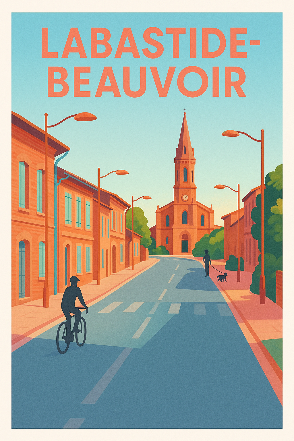 Affiche de Labastide-Beauvoir - Charme authentique du Sud-Ouest