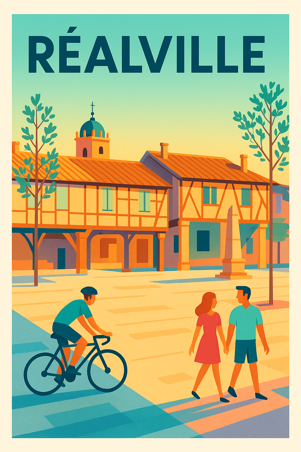 Affiche de Réalville - Charme et douceur au cœur du Tarn-et-Garonne