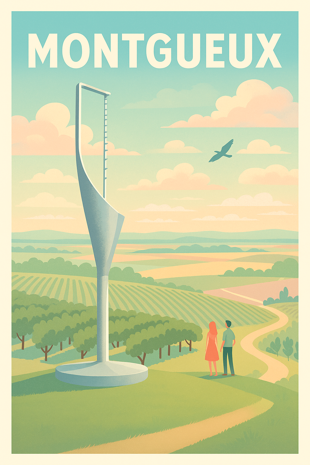 Affiche de Montgueux - Une douceur champenoise en pleine nature