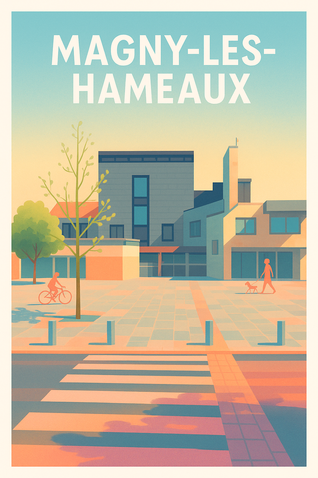 Affiche de Magny-les-Hameaux - Charme et sérénité urbaine