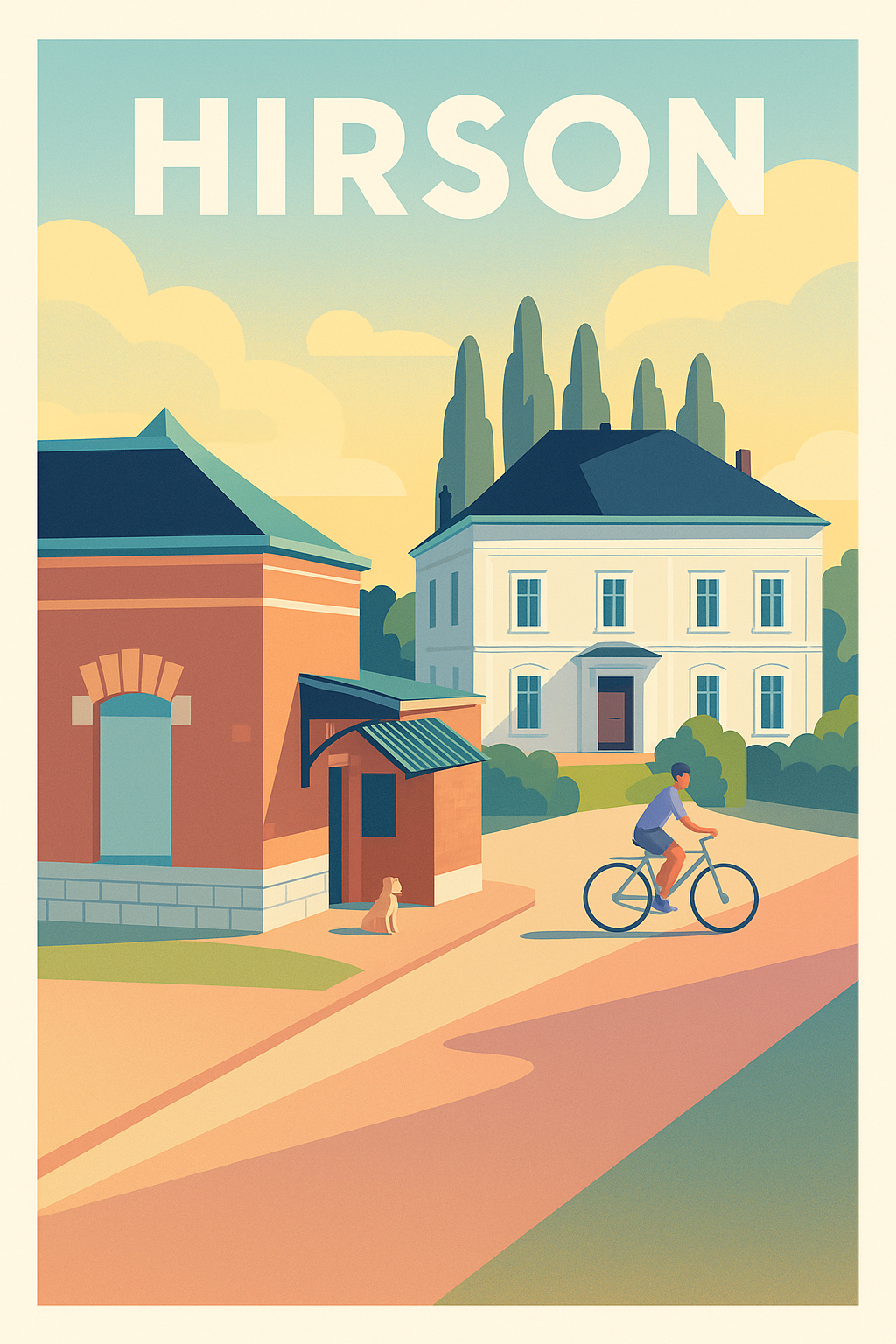 Affiche de Hirson - Une balade paisible au cœur de la ville