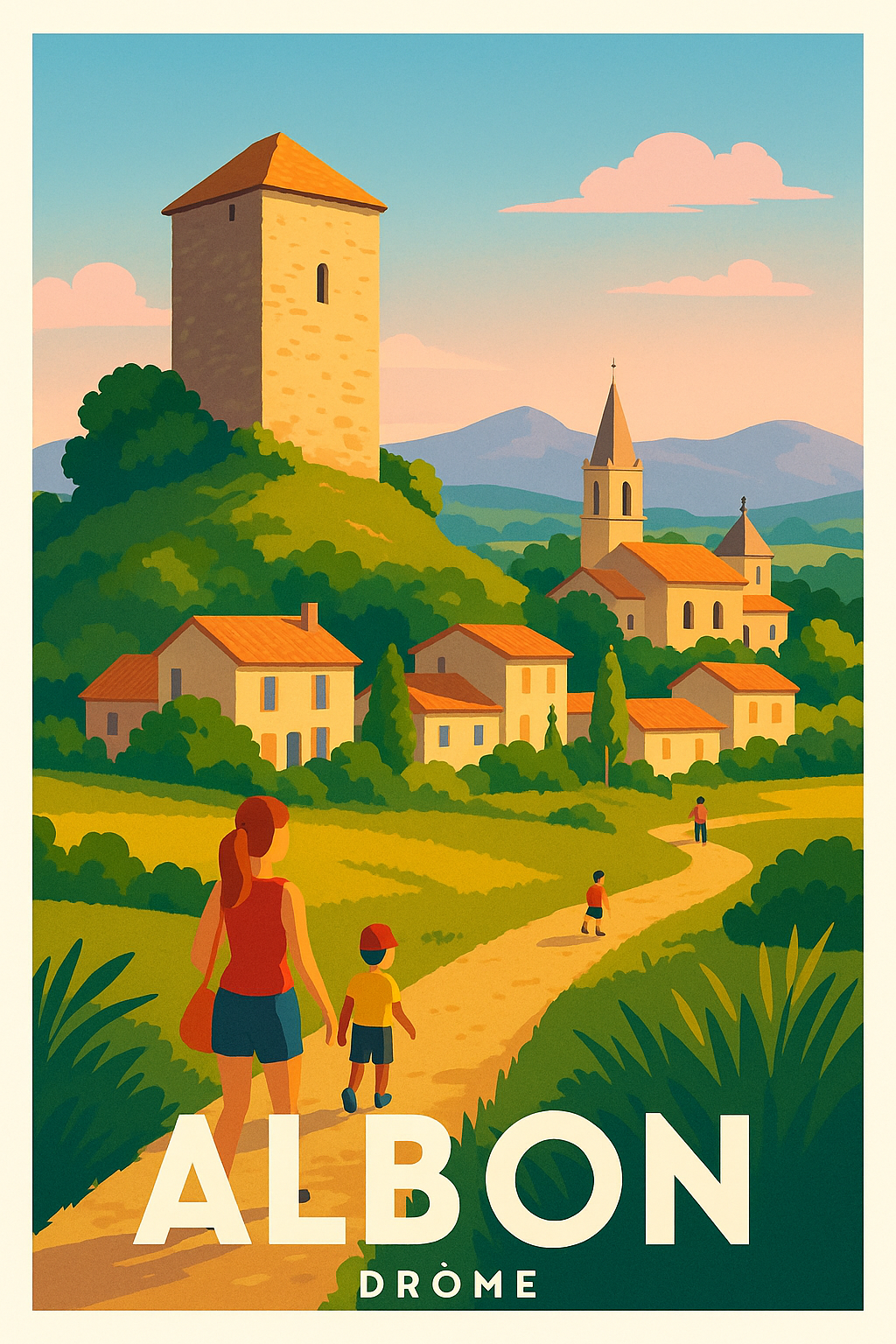 Albon - Charme authentique de la Drôme
