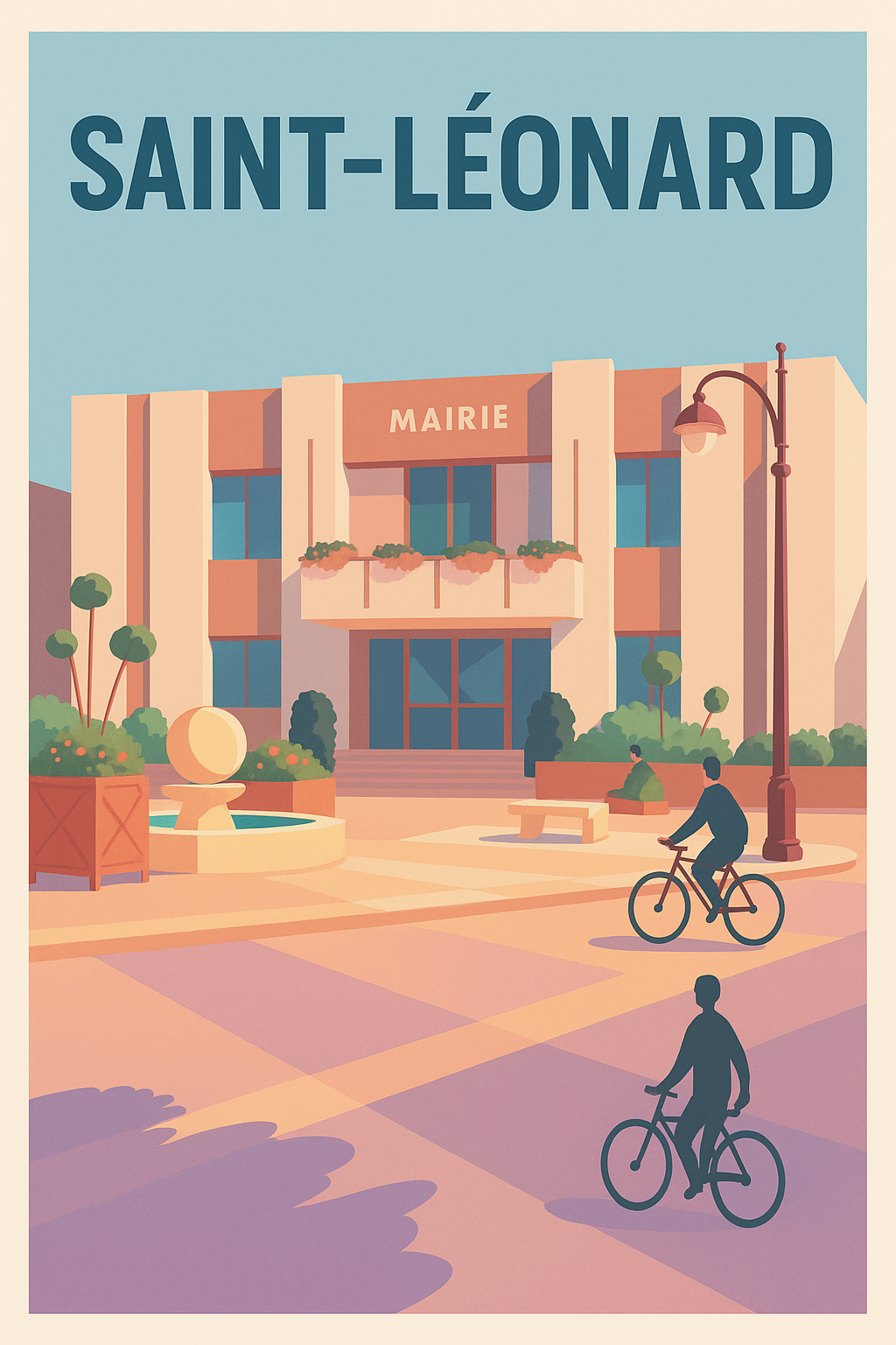 Affiche de Saint-Léonard - Charme et sérénité au cœur de la mairie