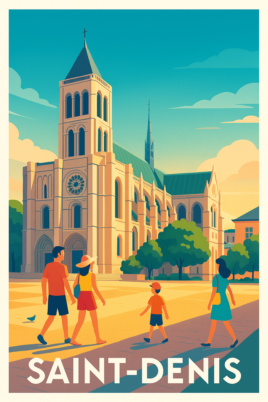 Saint-Denis - Patrimoine et charme ensoleillé