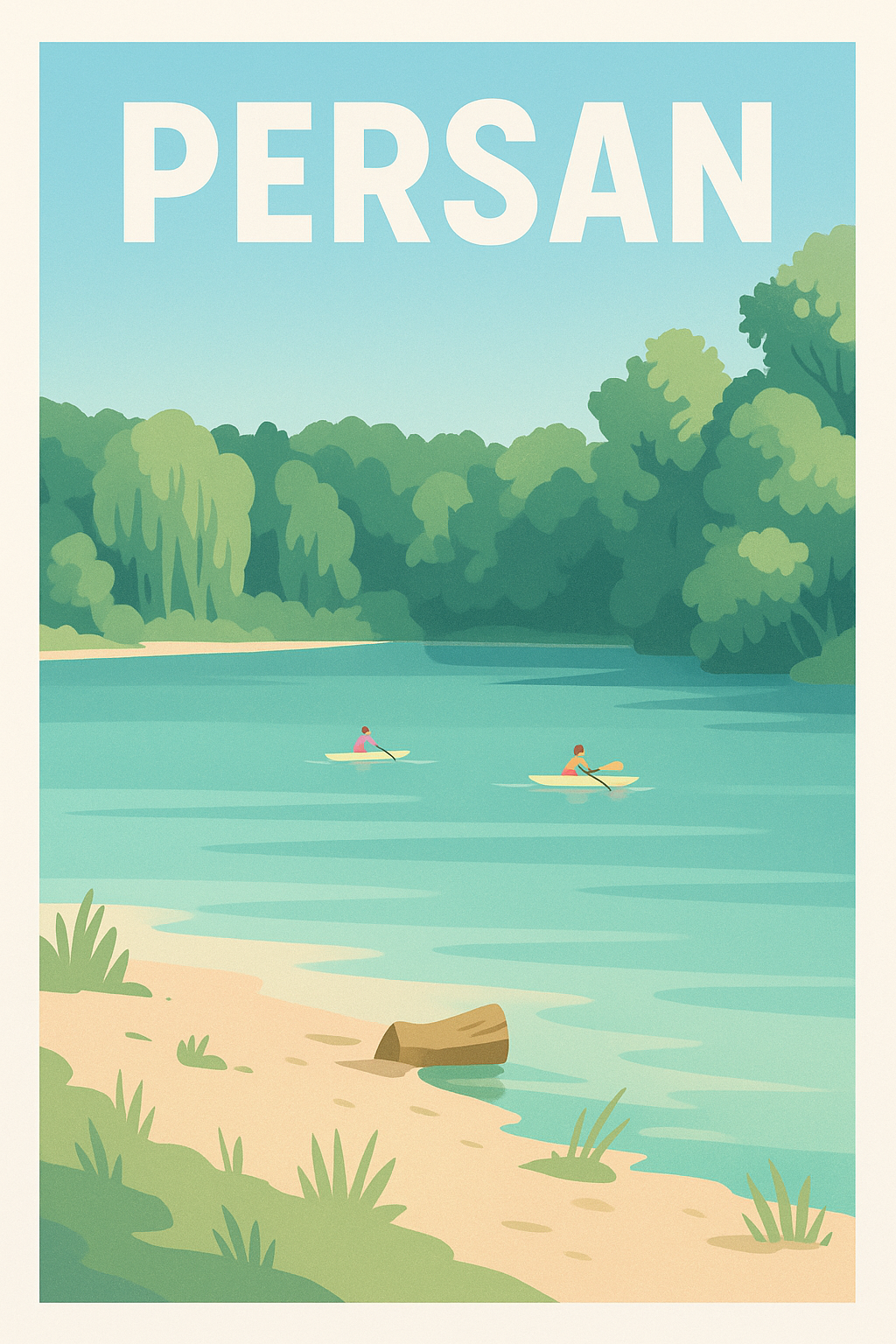 Affiche de Persan - Évasion nature au fil de l'eau