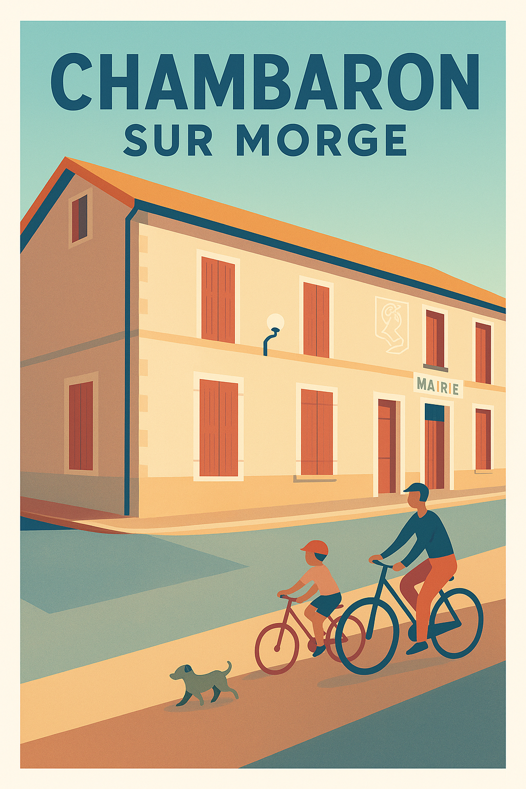 Affiche de Chambaron sur Morge - Vie paisible et douce en pleine nature