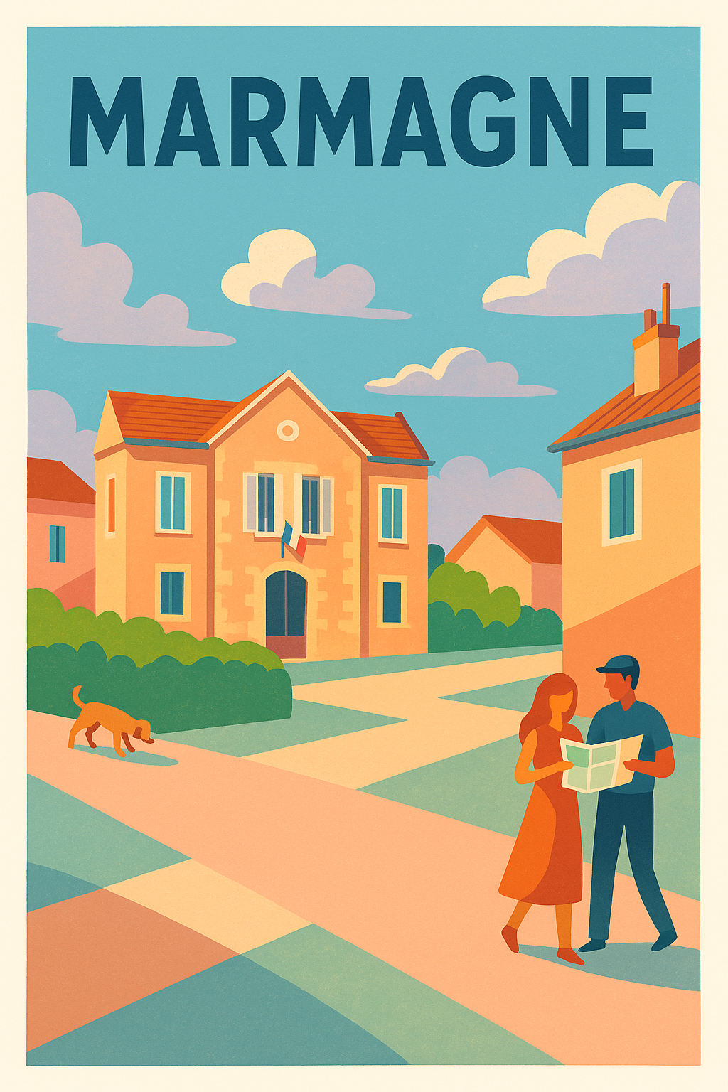 Affiche de Marmagne - Charme paisible au cœur du village