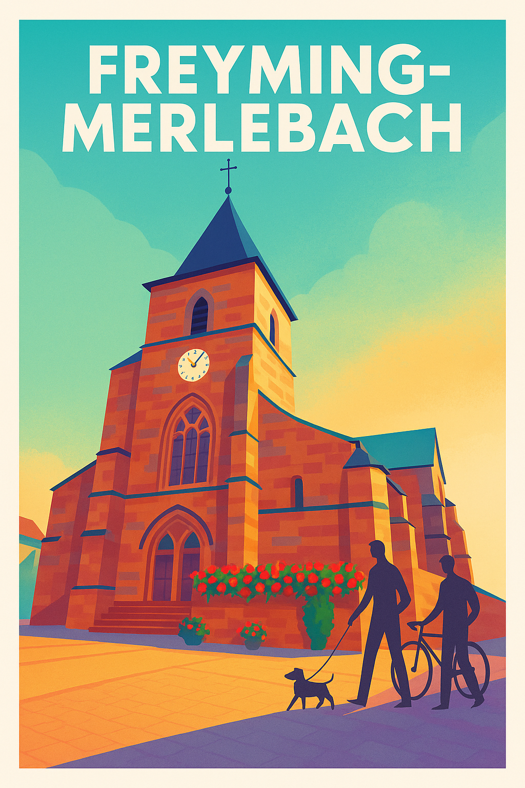 Affiche de Freyming-Merlebach - Charme et tranquillité au cœur de la ville