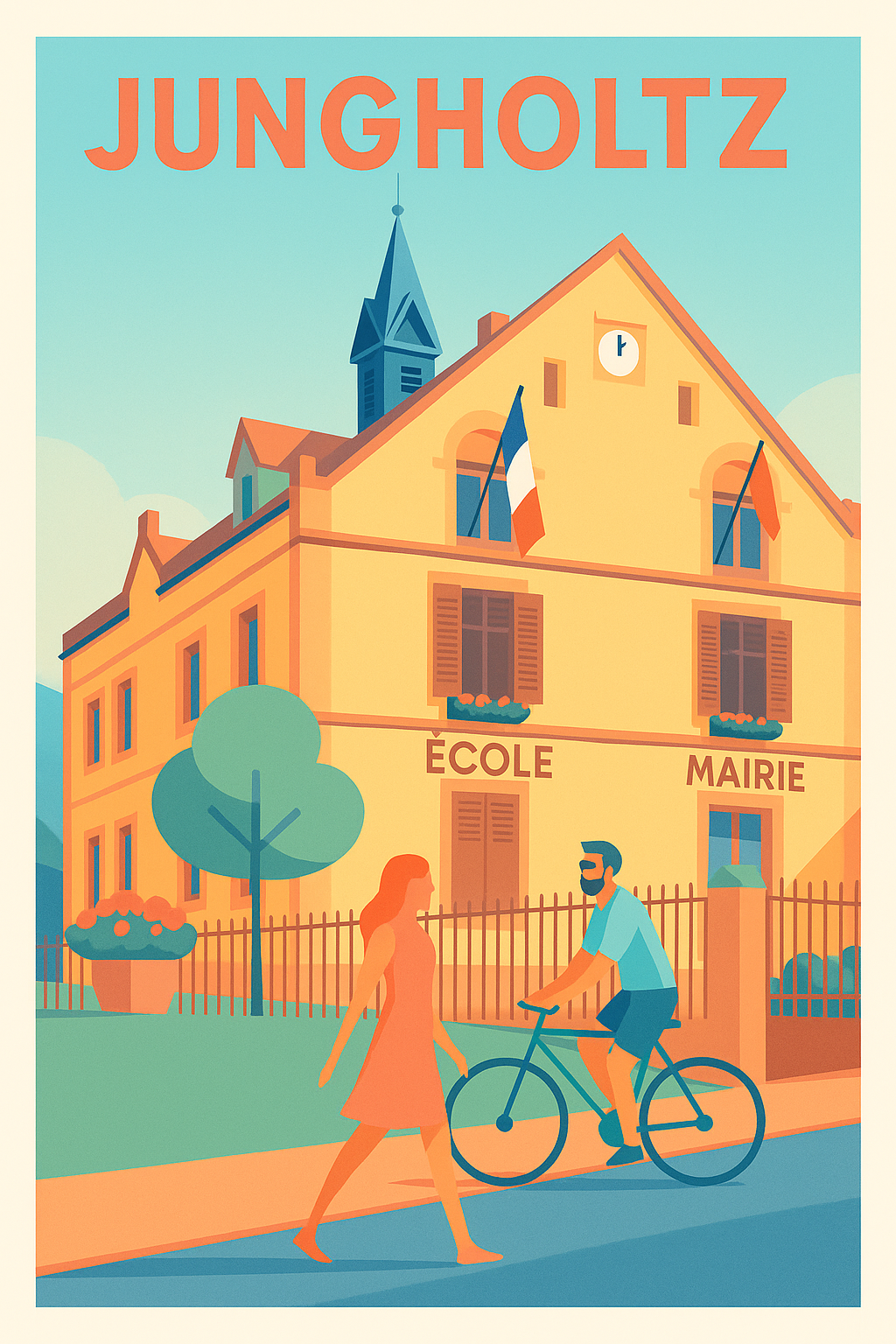 Affiche de Jungholtz - Charme et douceur d'une commune alsacienne