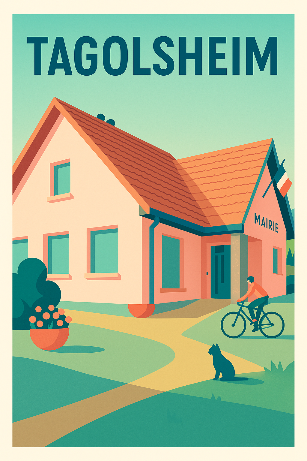Affiche de Tagolsheim - Charme et sérénité au cœur du village