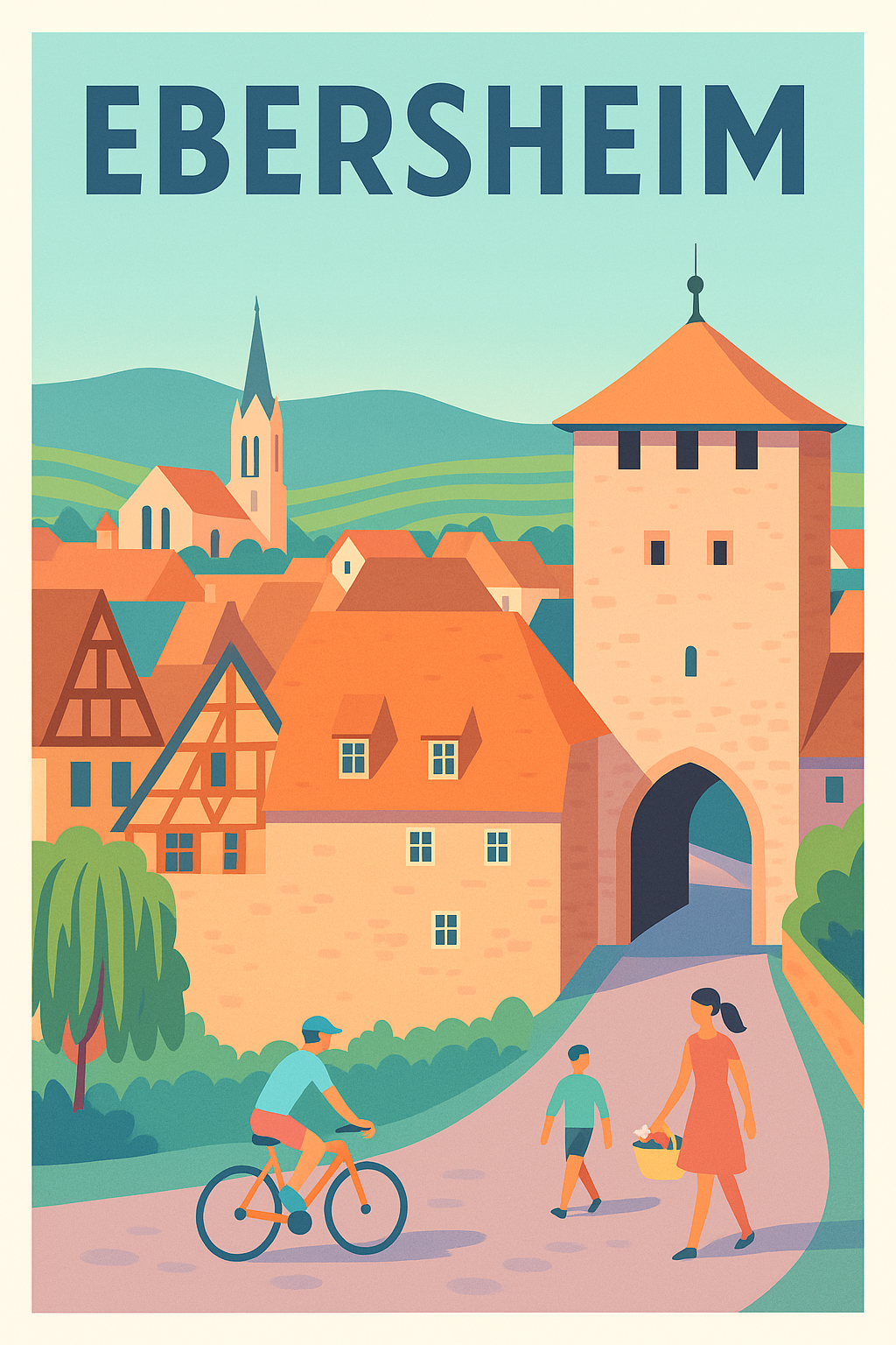 Affiche de Ebersheim - Charme et traditions au cœur de l'Alsace