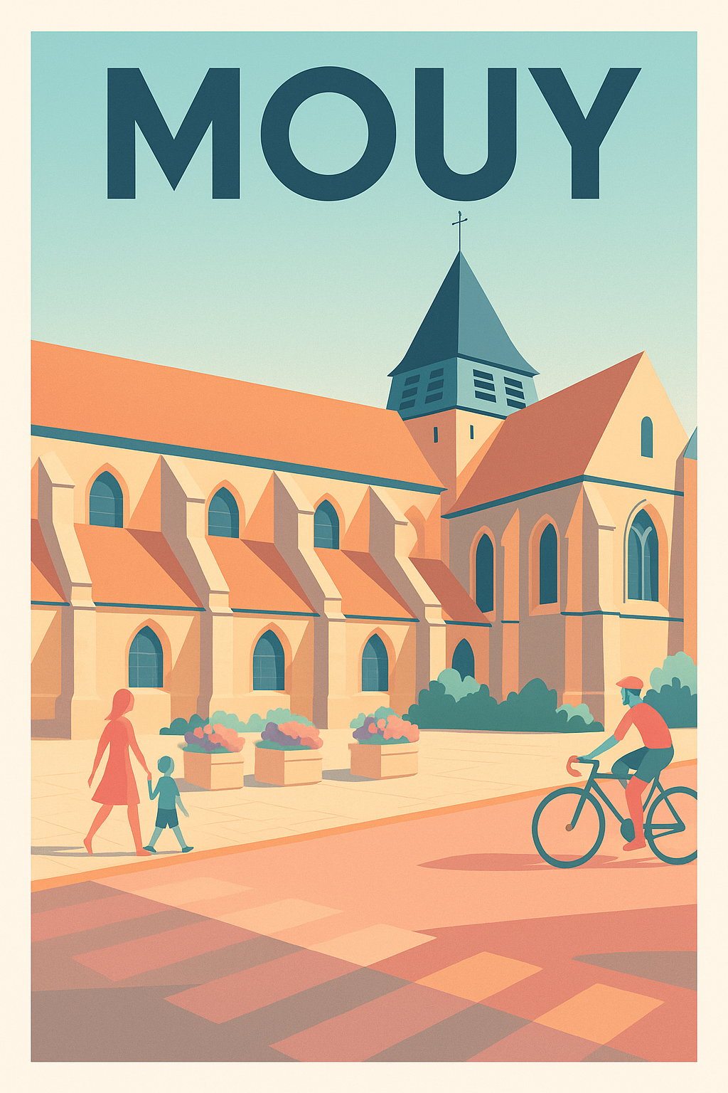 Affiche de Mouy - Charme et sérénité au cœur de la ville