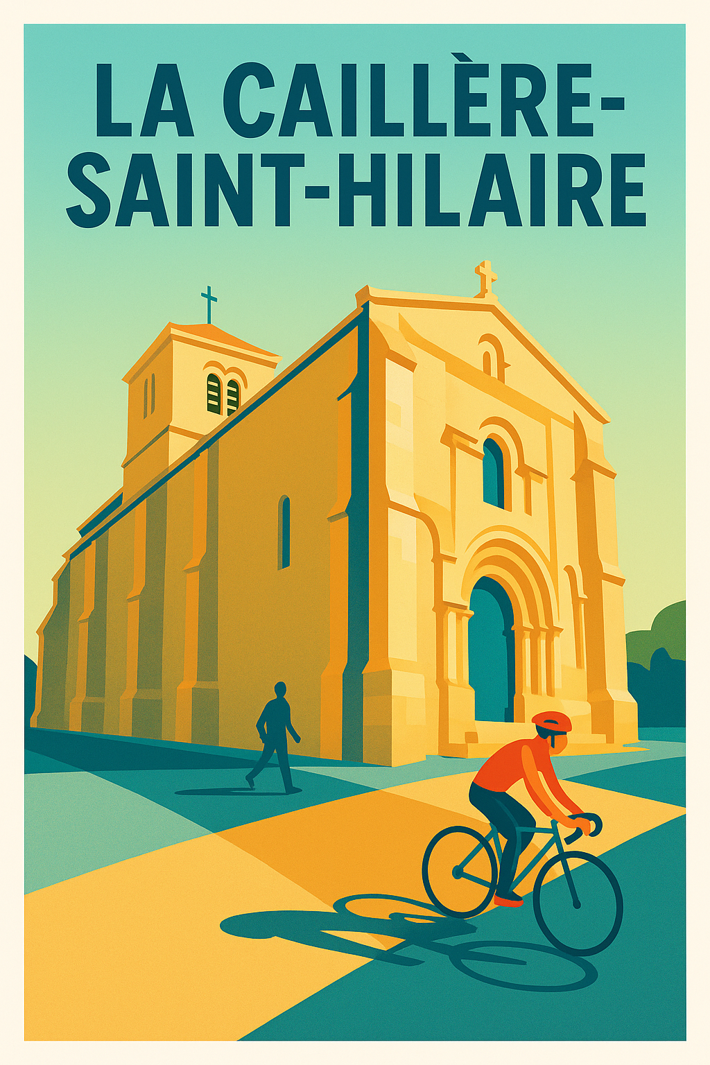 Affiche de La Caillère-Saint-Hilaire - Un coin de patrimoine et de sérénité