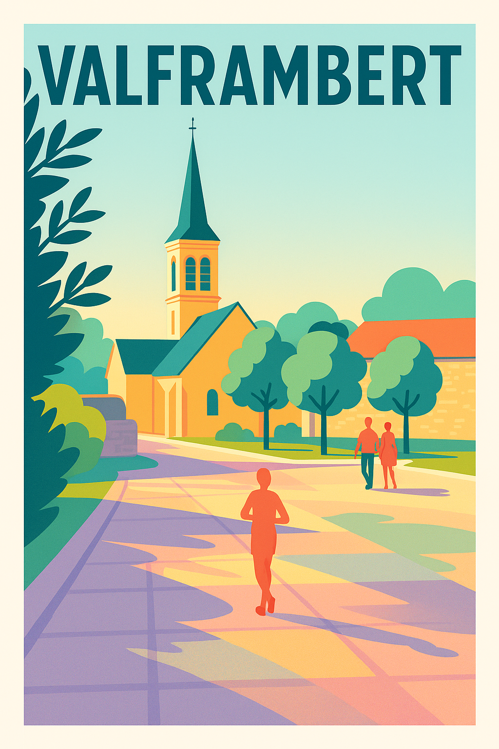 Affiche de Valframbert - Promenade paisible au cœur du village