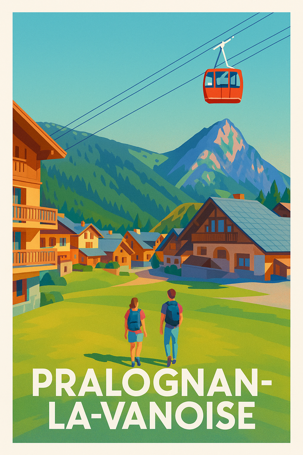 Affiche de Pralognan-la-Vanoise - L'évasion alpine authentique