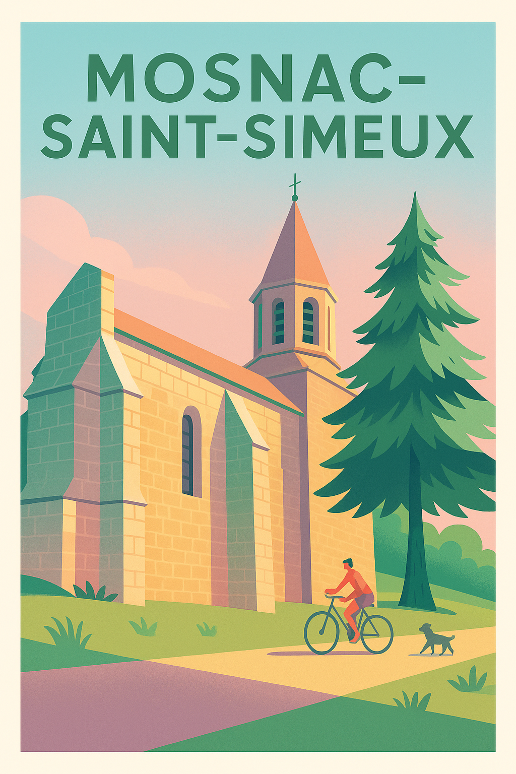 Affiche de Mosnac-Saint-Simeux - Charme et sérénité à la campagne