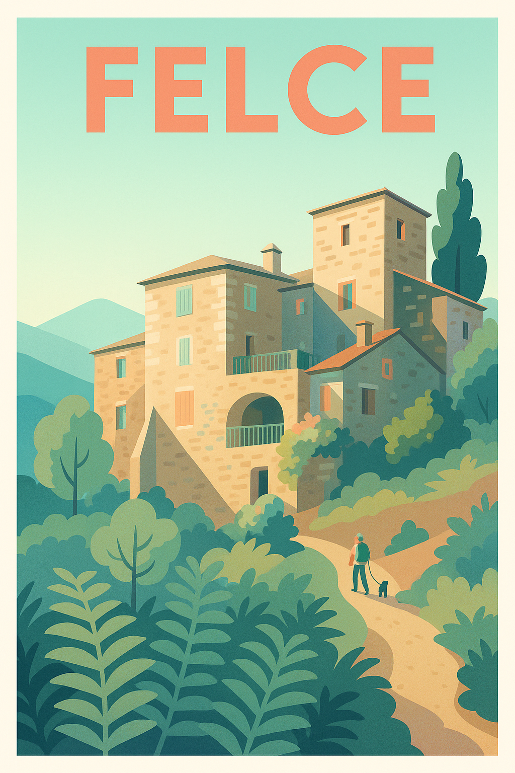 Affiche Felce — Charme et sérénité en pleine nature · poster d'art de Felce