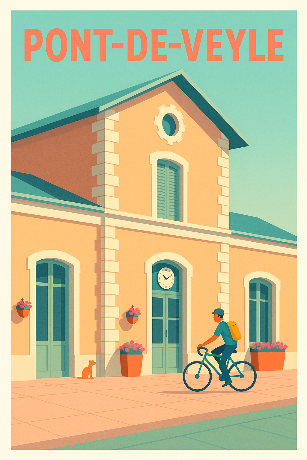 Affiche de Pont-de-Veyle - Charme et quiétude au fil des rues