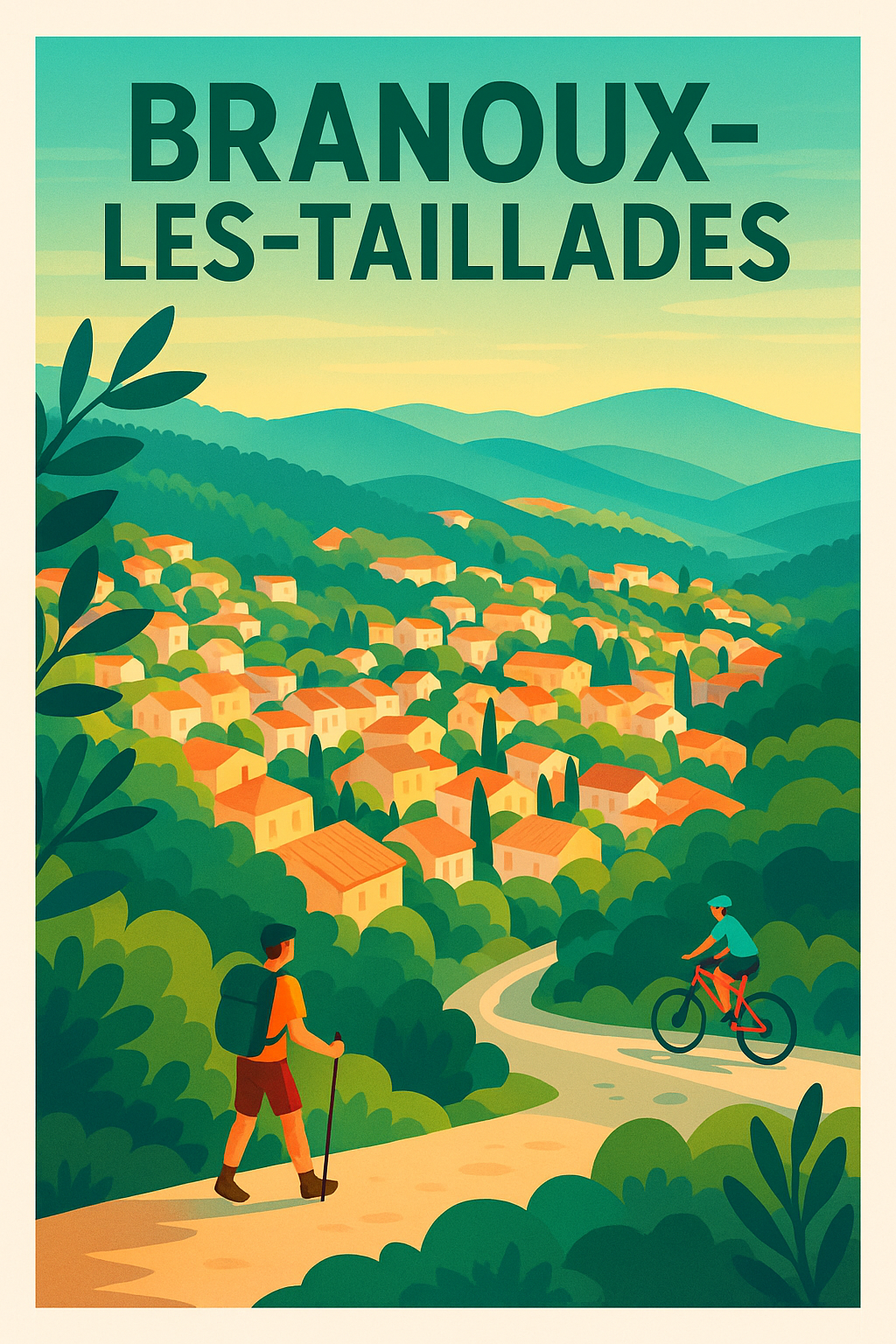 Affiche de Branoux-les-Taillades - Évasion nature au cœur des Cévennes