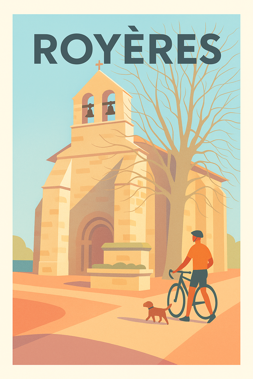 Affiche de Royères - Une balade paisible au cœur du patrimoine